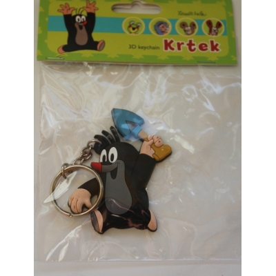 Krecik z łopatką – breloczek do kluczy